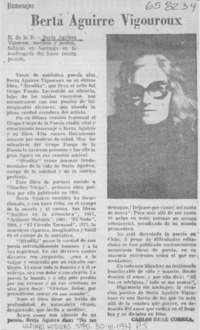 Berta Aguirre Vigouroux