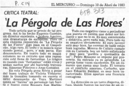 La pérgola de las flores  [artículo] Rigoberto Carvajal.