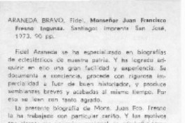 Monseñor Juan Francisco Fresno Ingunza