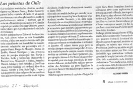 Las peinetas de Chile