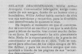 Relatos desordenados