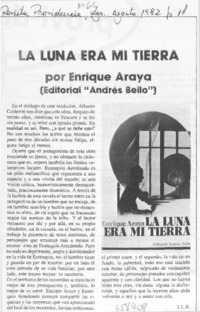 La luna era mi tierra