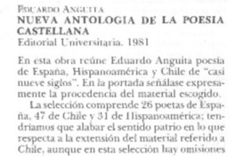 Nueva antología de poesía castellana