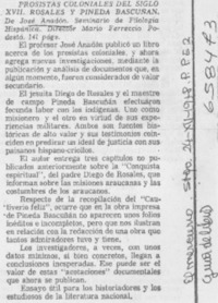 Prosistas coloniales del siglo XVII.