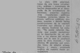 Guía de arquitectura en Santiago