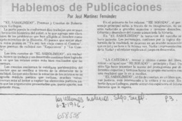 Hablemos de publicaciones