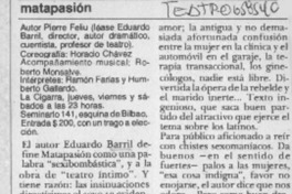 Teatro.  [artículo]