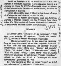 Julio Barrenechea.  [artículo]