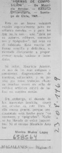 Normas de composición