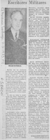 Escritores militares