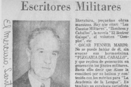 Escritores militares