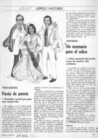 Un Escenario para el cobre.  [artículo]