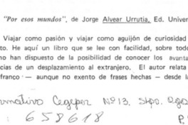 Reseñas  [artículo] J.A.M.