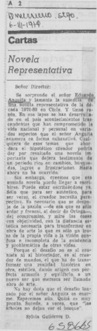 Novela representativa