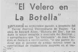 "El Velero en la botella"
