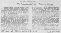 "El sarolimido", de Roberto Araya