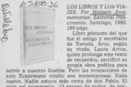 Los Libros y los viajes.