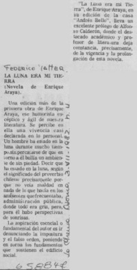 La luna era mi tierra