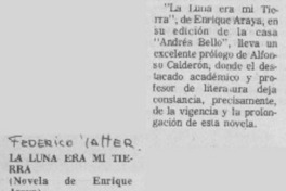 La luna era mi tierra