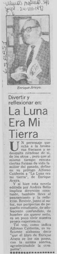 La Luna era mi tierra.