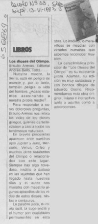 Los dioses del Olimpo.