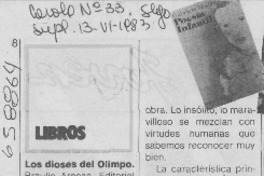 Los dioses del Olimpo.