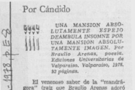 Una mansión absolutamente espejo deambula insomne por una mansión absolutamente imagen