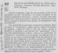 Relatos desordenados