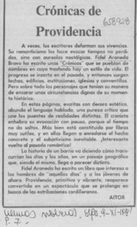 Crónicas de Providencia