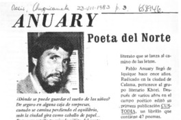 Anuary poeta del norte.  [artículo]