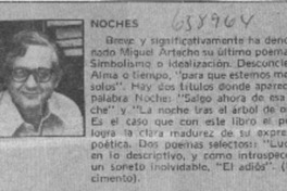 Noches.  [artículo]