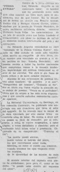 "Poesía entera"