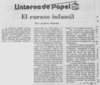 El cuento infantil