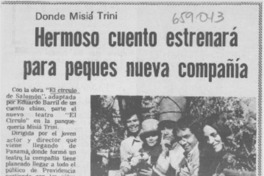 Hermoso cuento estrenará para peques nueva compañía.