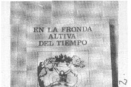 Nuevo libro edita poeta valdiviano.  [artículo]