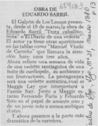 Obra de Eduardo Barril.