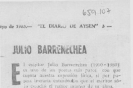 Julio Barrenechea
