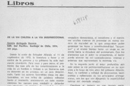 De la vía chilena a la vía insurreccional