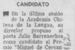 Candidato.