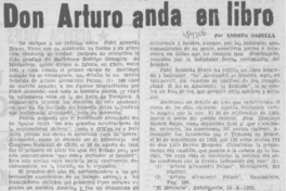 Don Arturo anda en libro