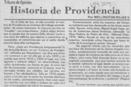 Historia de Providencia