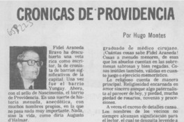 Crónicas de Providencia