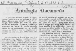 Antología atacameña.
