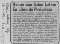 Humor con sabor latino en el libro de periodista.  [artículo]