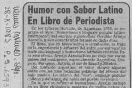 Humor con sabor latino en el libro de periodista.  [artículo]