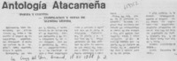 Antología atacameña