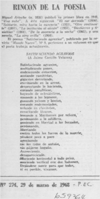 Rincón de la poesía.