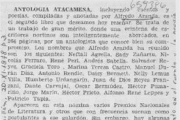 Antología atacameña