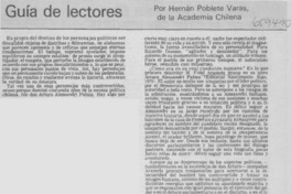 Guía de lectores