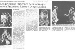 Las primeras imágenes de la obra que une a Francisco Reyes y Diego Muñoz